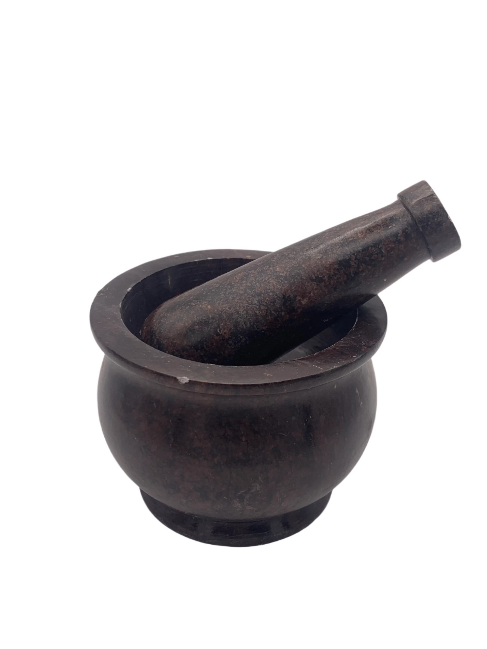 Plain Stone Mortar & Pestle