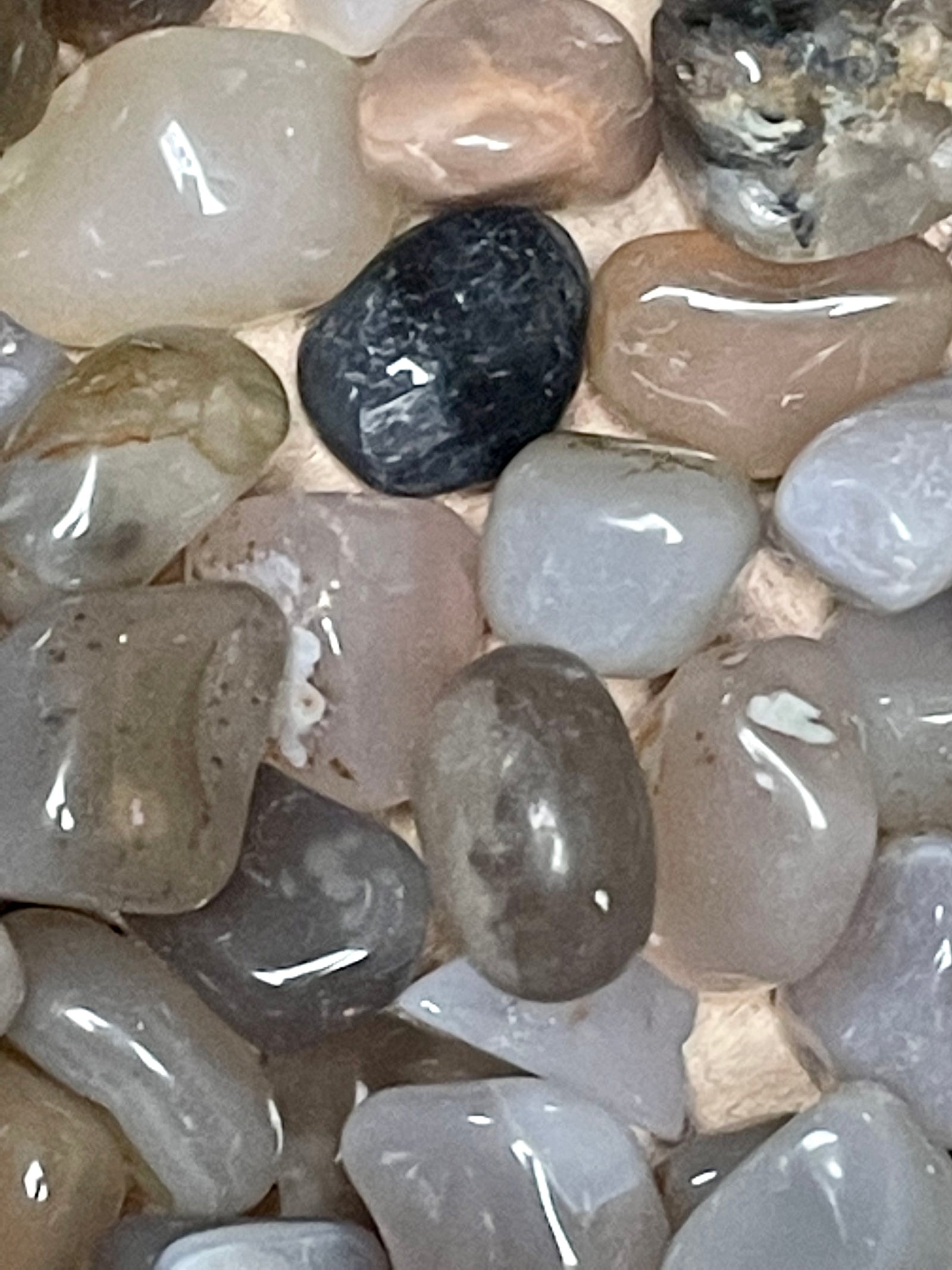 Mixed Chalcedony Small Tumbled