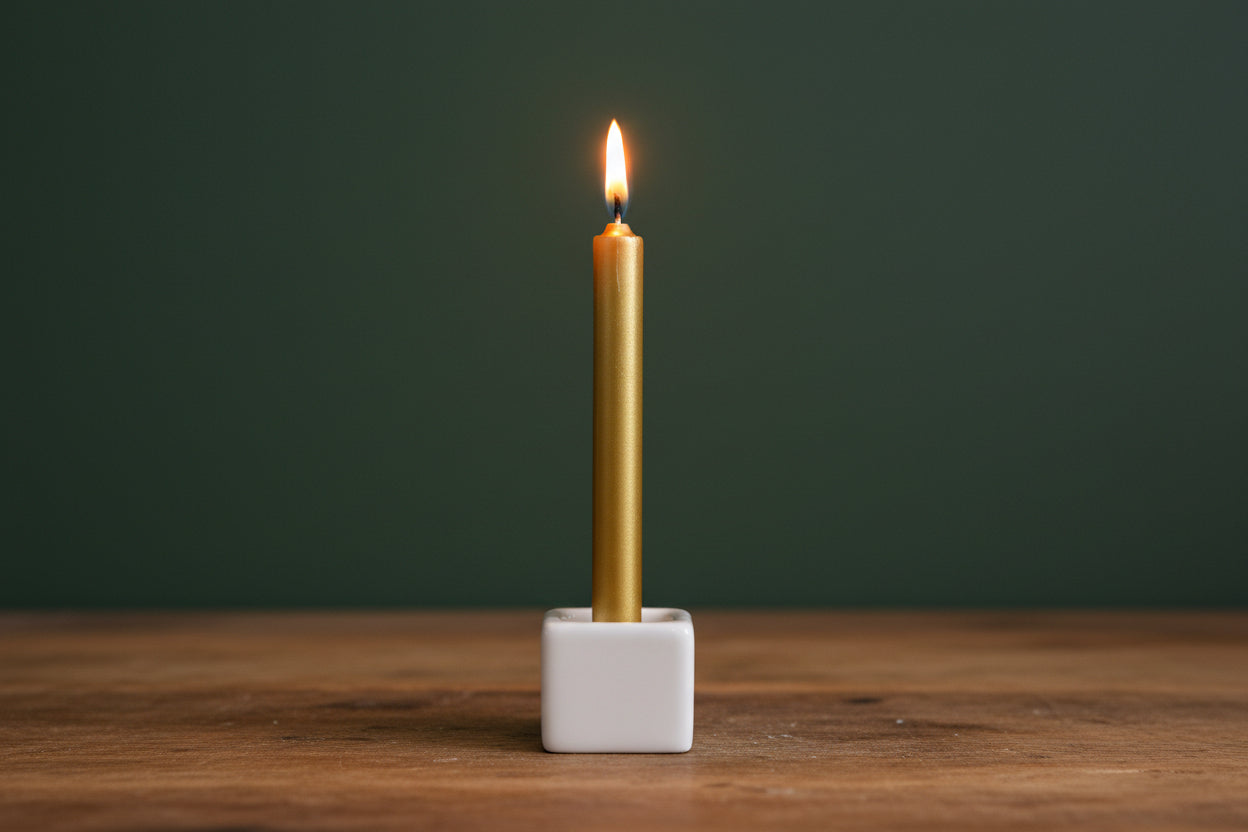 4" Metallic Ritual Spell Chime Candles