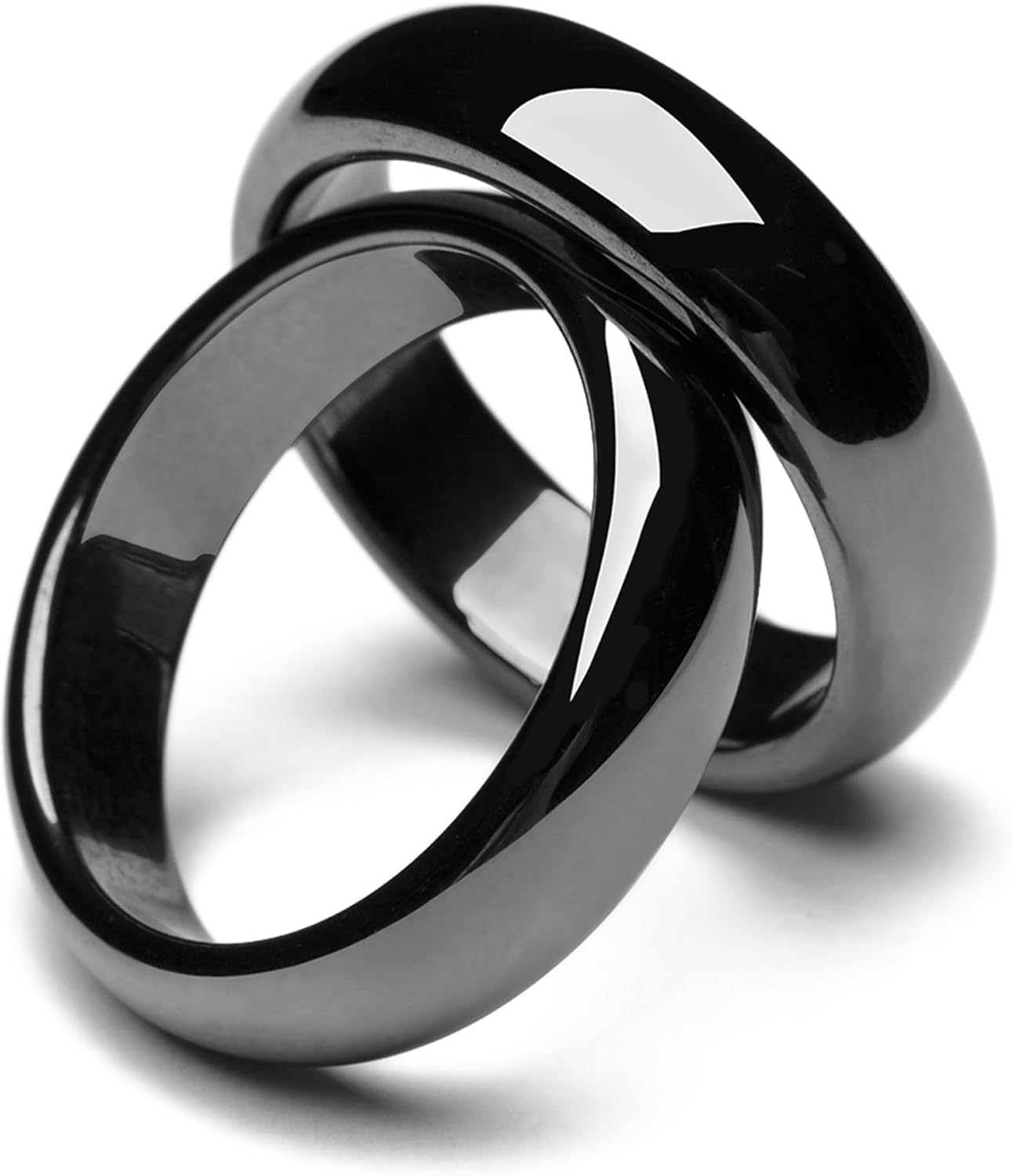 Hematite Rings
