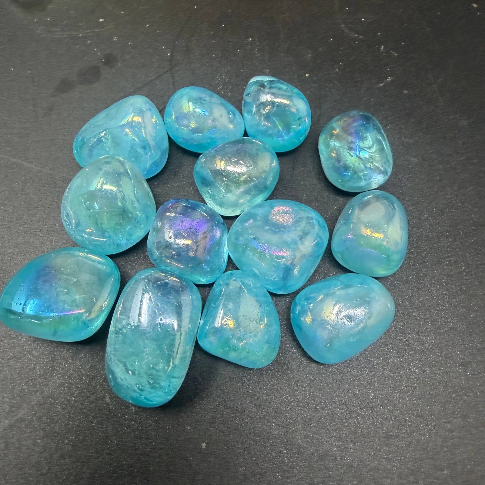 Angel Aura Quartz Tumble (Clear Quartz)
