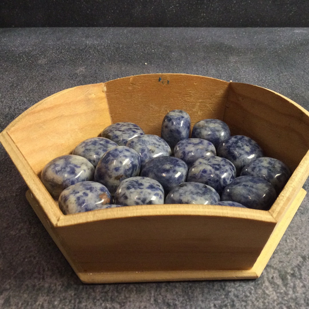 Blue Dot Jasper Tumbled