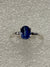 Gem-Cut Kyanite Sterling Silver Ring