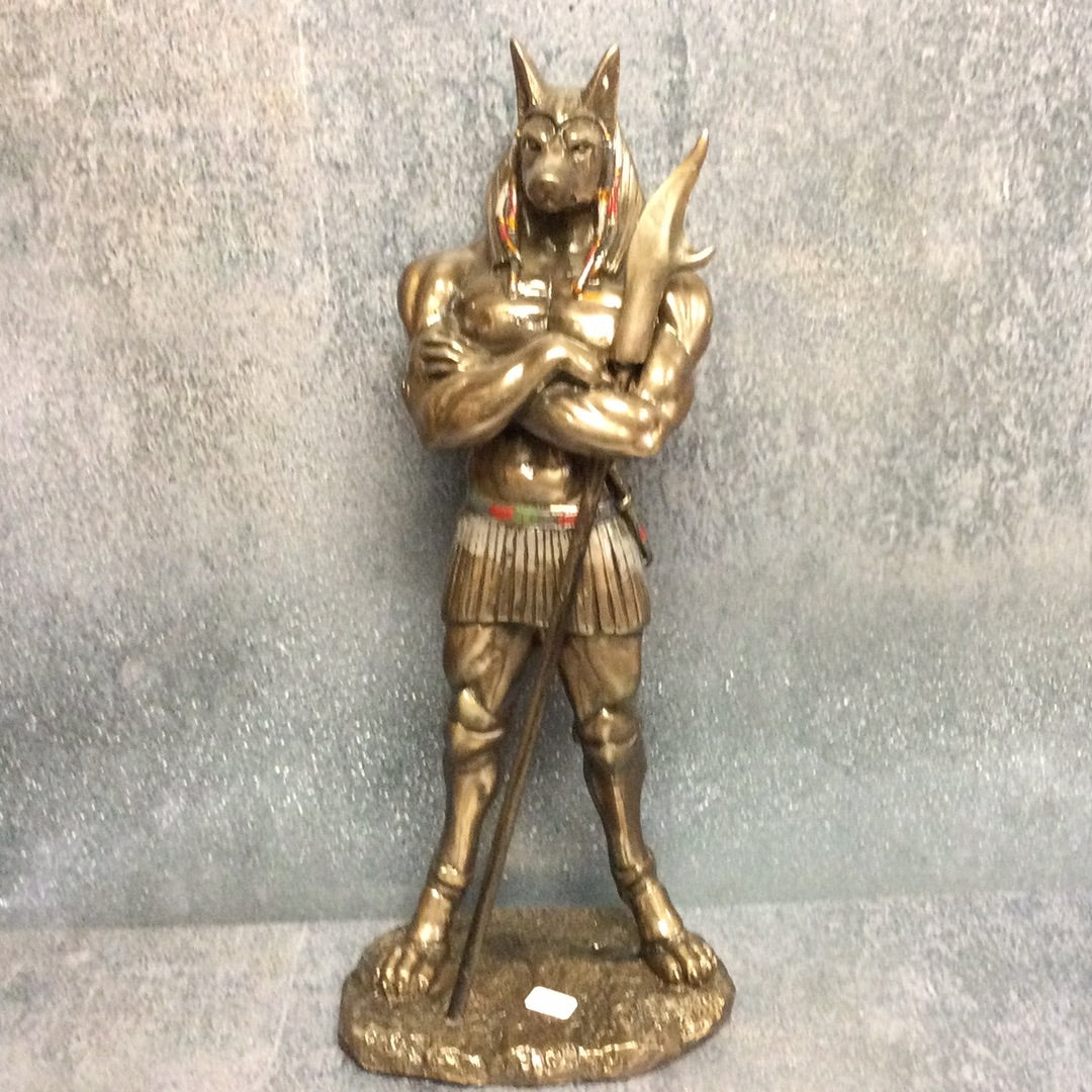 Anubis Bronze Guarding Statue