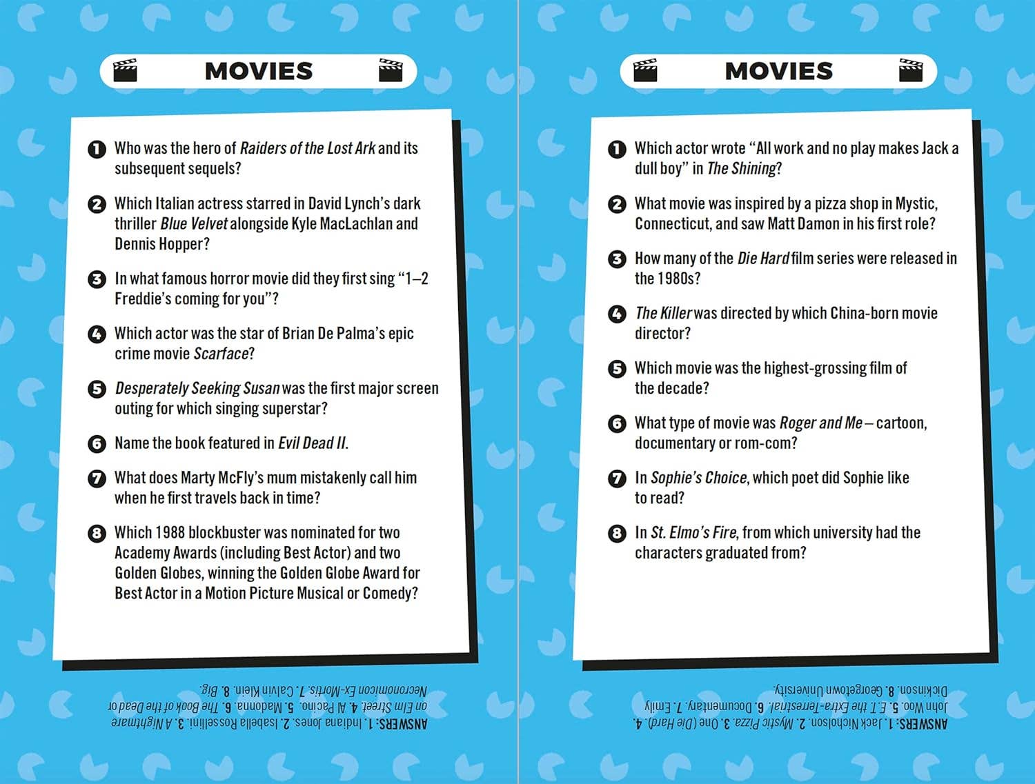 Best Of The 80s: The Trivia Game