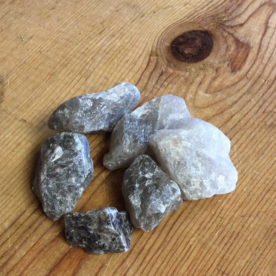 Smoky Quartz Points Rough