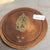 Round Wooden Incense Stick Burner