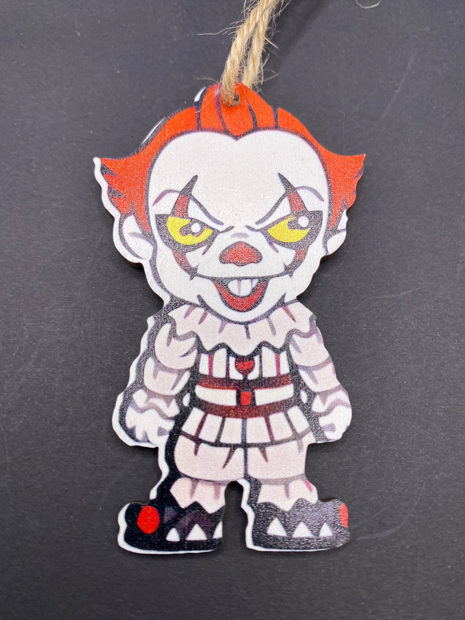 Wooden Horror Icon Ornament