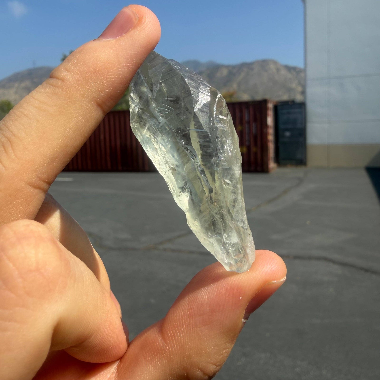 Prasiolite (Green Amethyst) Rough