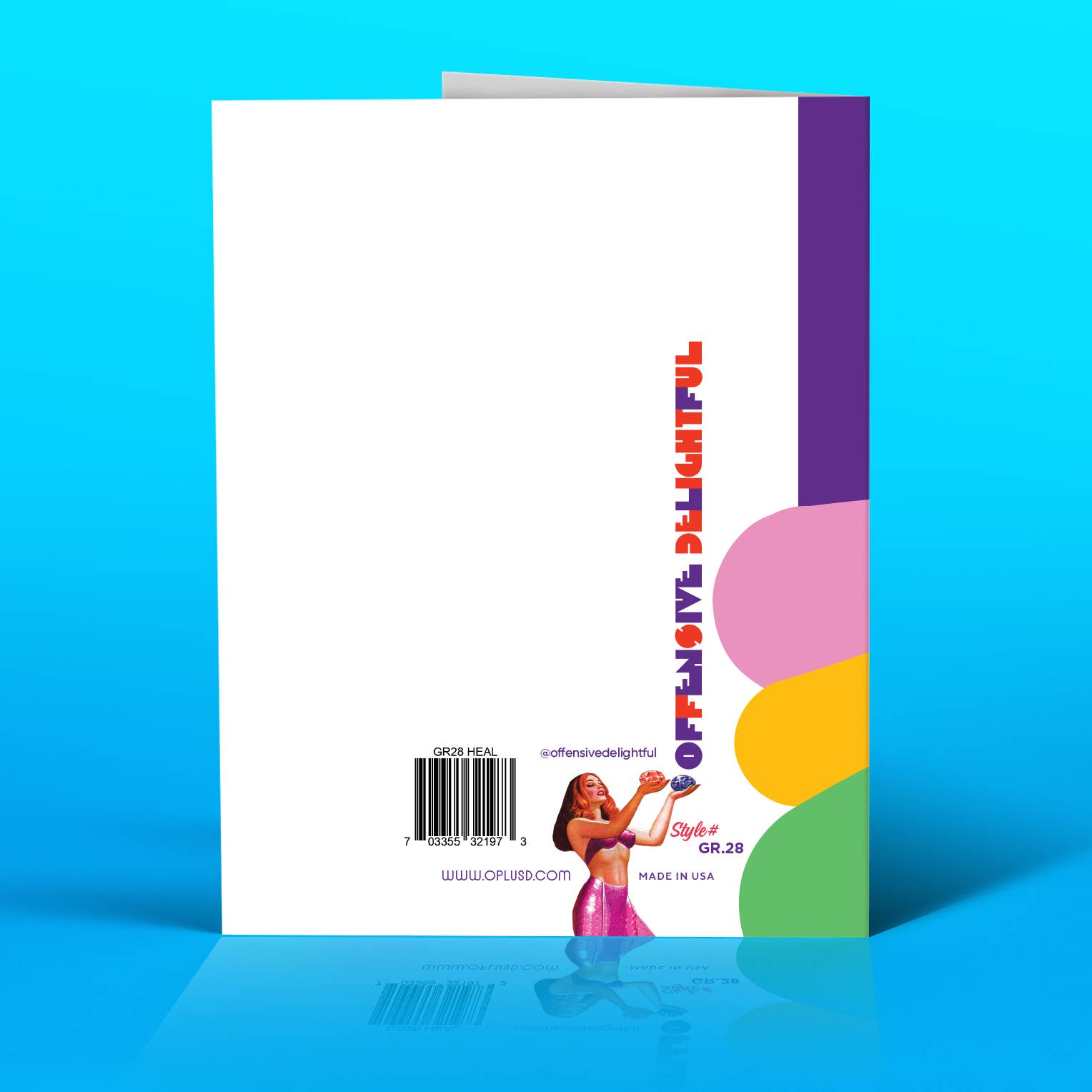 CRYSTAL HEAL birthday card