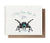 I Only Have Eyes for You Spider Plantable Herb Seed Card