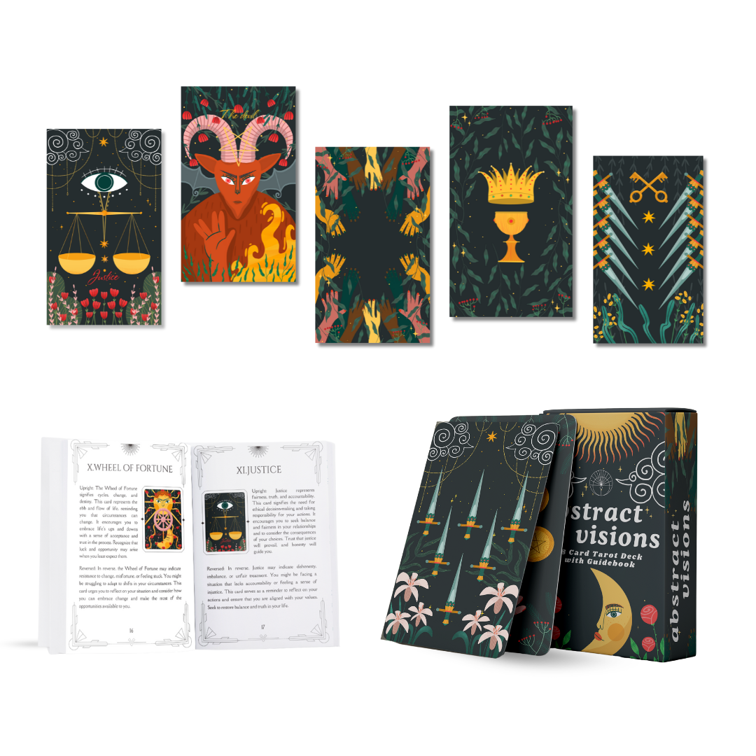 Abstract Visions Tarot Card Deck