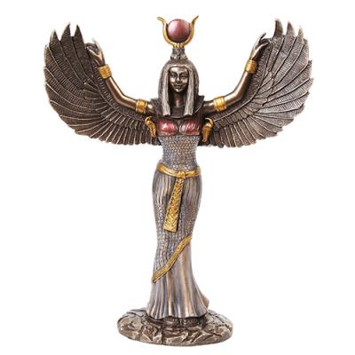 Isis Standing Wings Statue