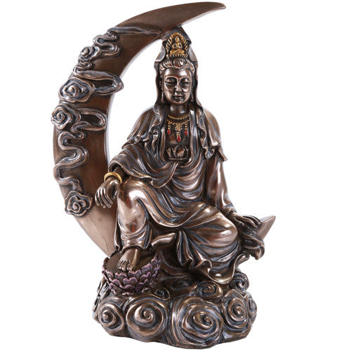 Moon  Kuan Yin Statue