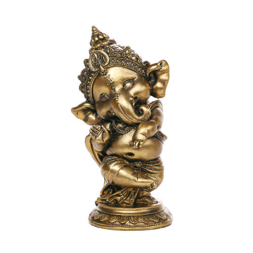 Golden Ganesha Statue