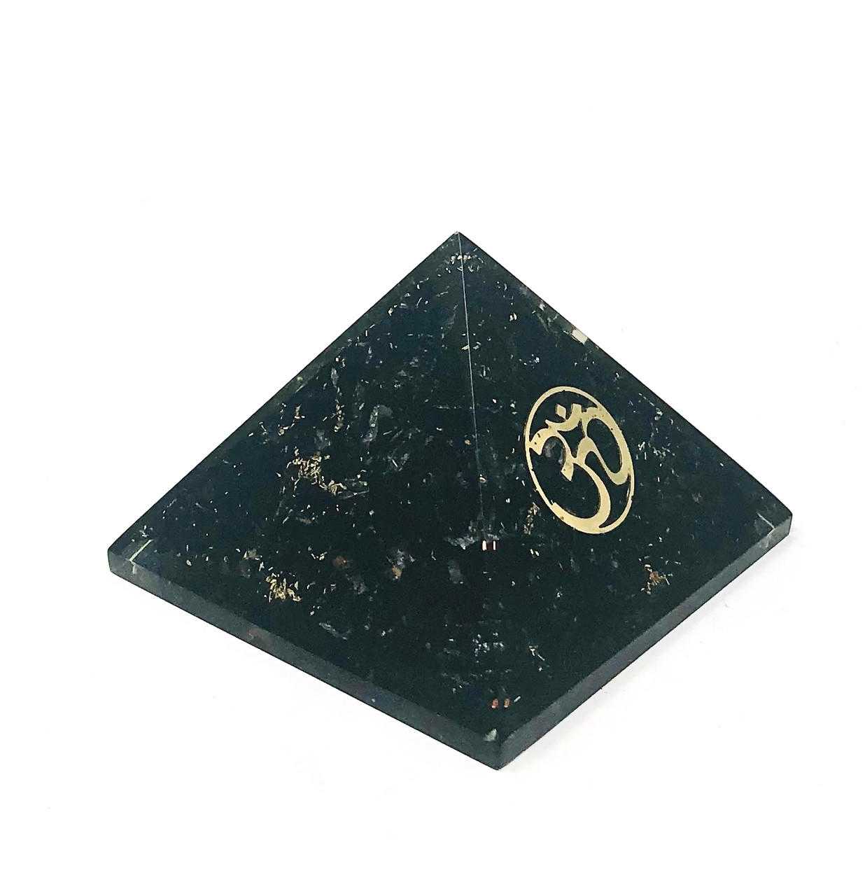 Orgone Energy Pyramid Black Tourmaline OM 50-55mm #12