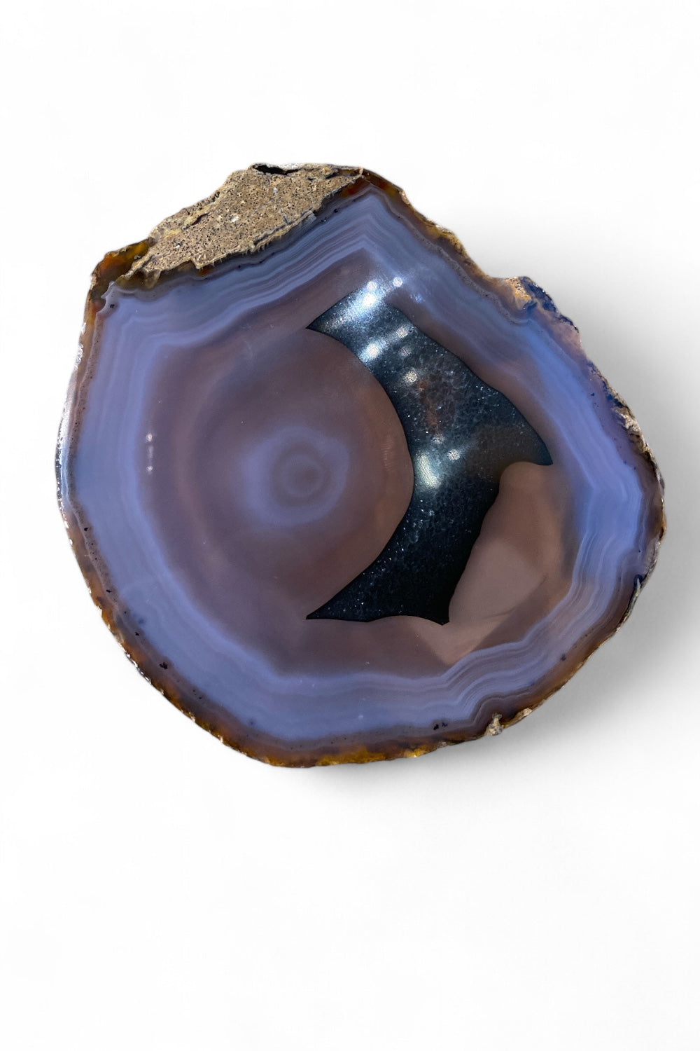 Gray Agate Slice