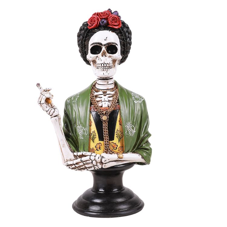 Skeletal Bust of Frida Kahlo