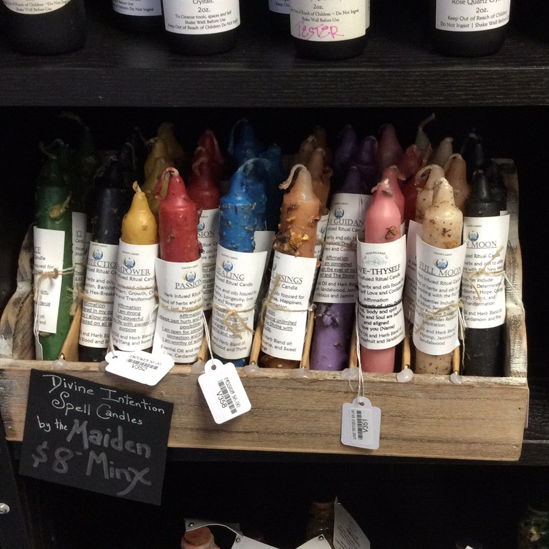 Intention Candles by Maiden Minx