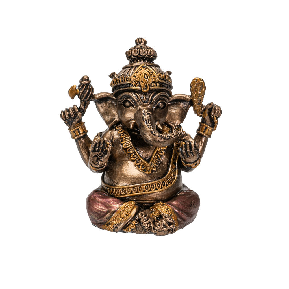 Mini Ganesha Seated Statue