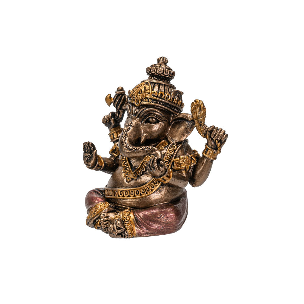 Mini Ganesha Seated Statue