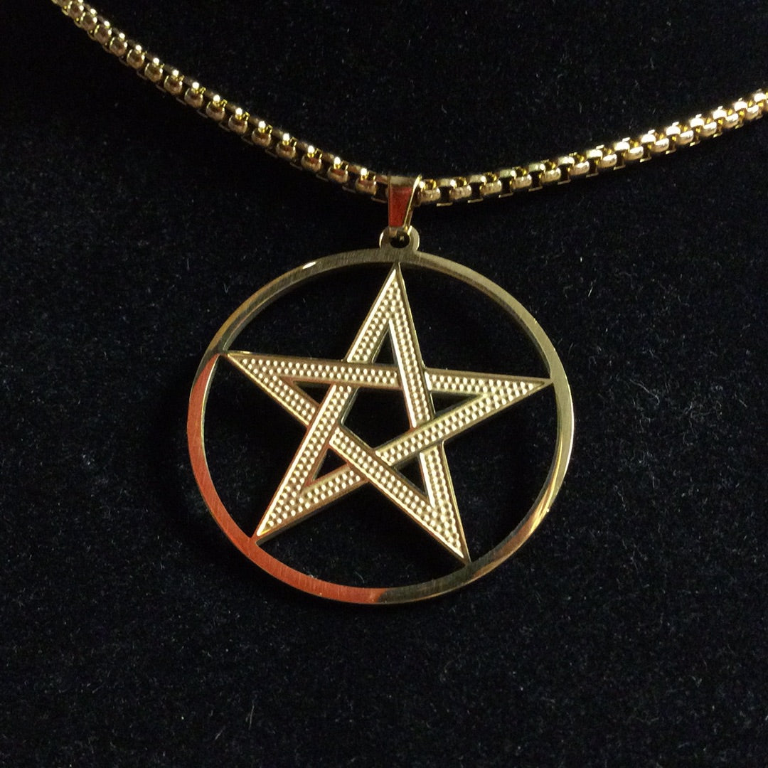 Pentacle Stainless Steel Pendant