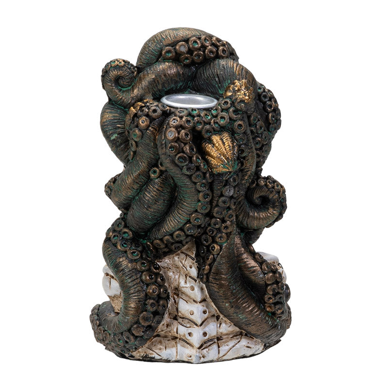Octopus Sea Witch Skull Backflow Burner