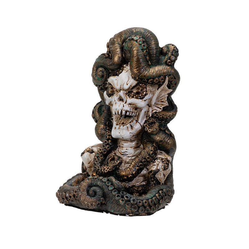 Octopus Sea Witch Skull Backflow Burner