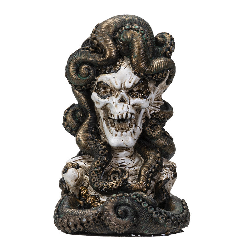 Octopus Sea Witch Skull Backflow Burner