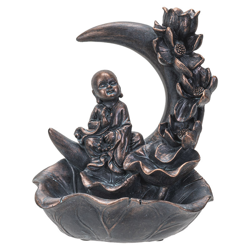 Monk Lotus Moon Backflow burner