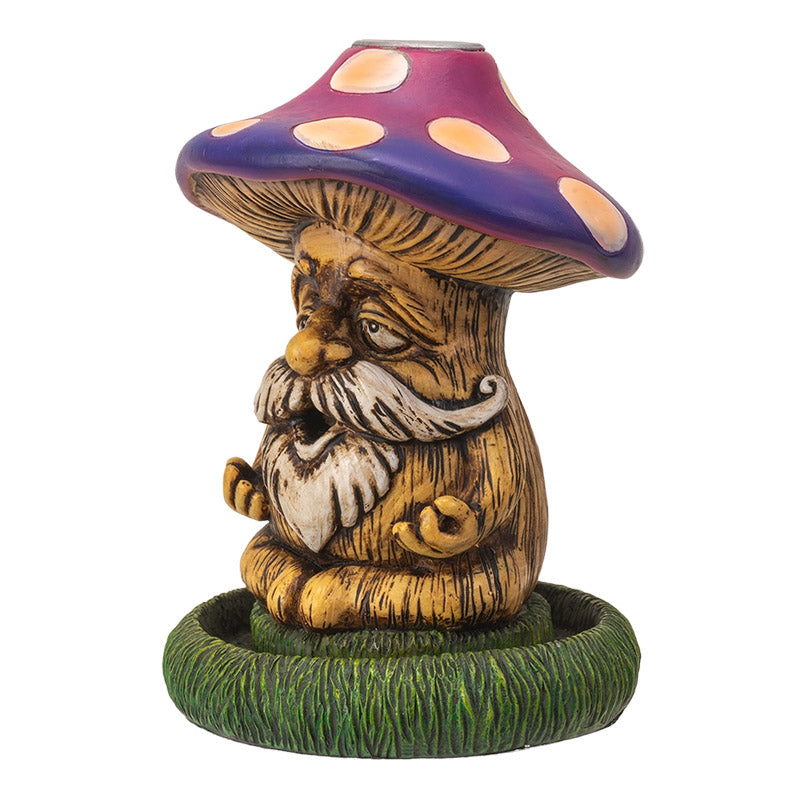Mushroom Man Backflow Cone Incense Burner