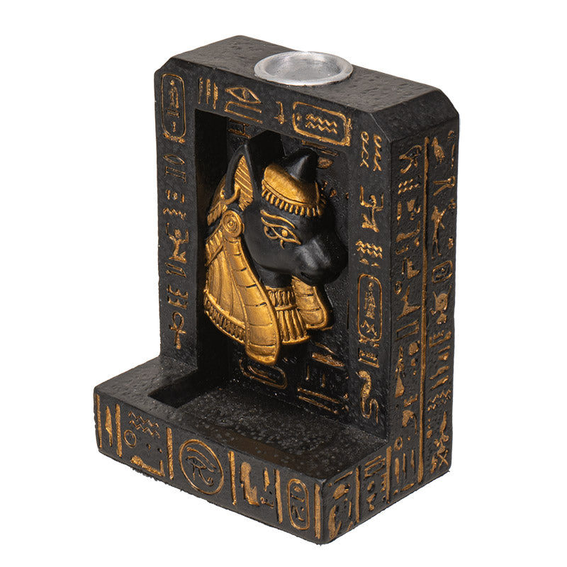 Bastet Backflow Cone Incense Burner