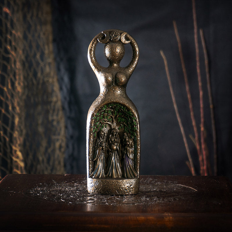 Maiden, Mother, Crone Goddess Statue