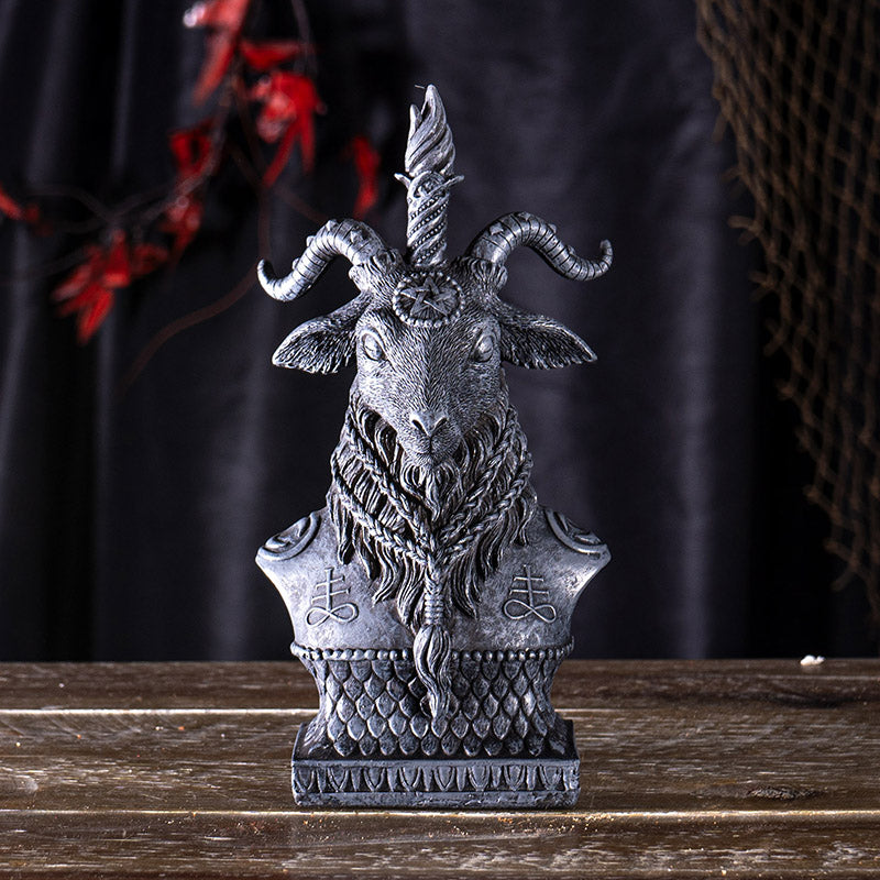 Bust of Baphomet Statue