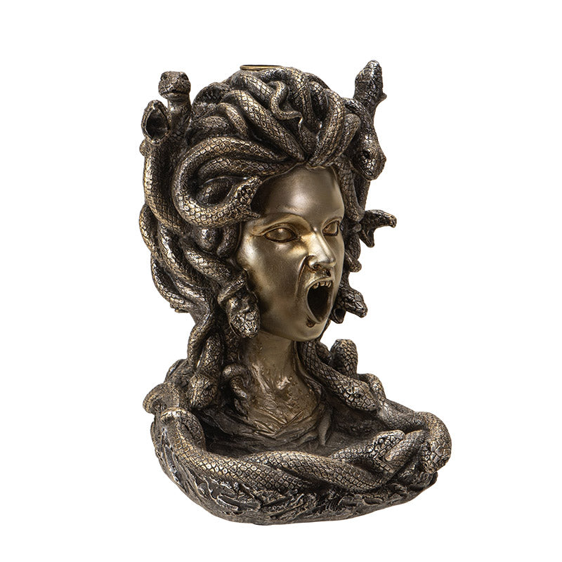 Medusa & Snakes Backflow Incense Burner
