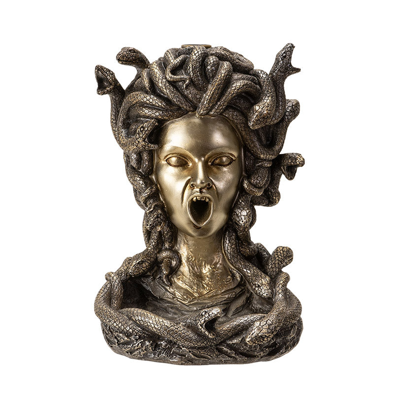 Medusa & Snakes Backflow Incense Burner