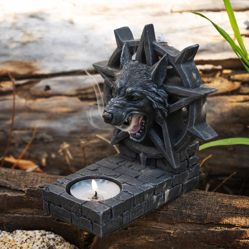 Lycan Wolf Head Backflow Burner