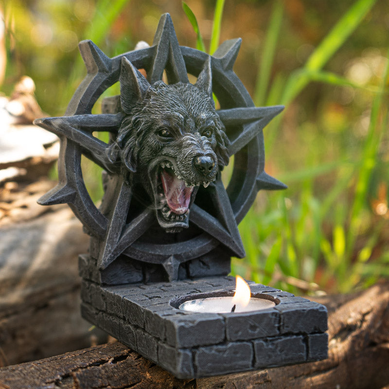 Lycan Wolf Head Backflow Burner