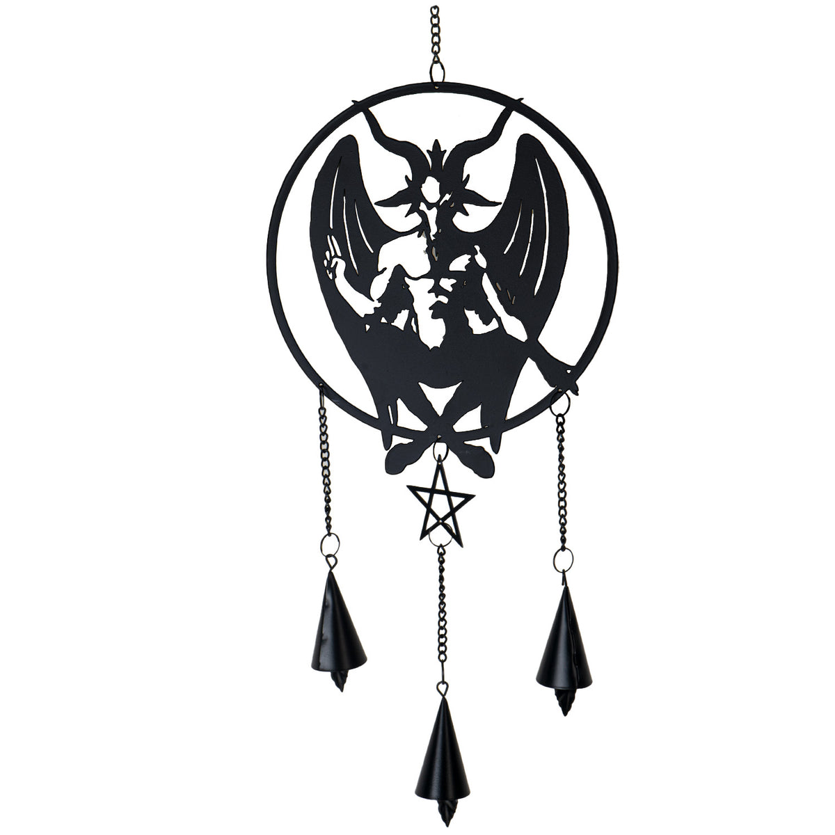 Baphomet Hanging Wind Chime