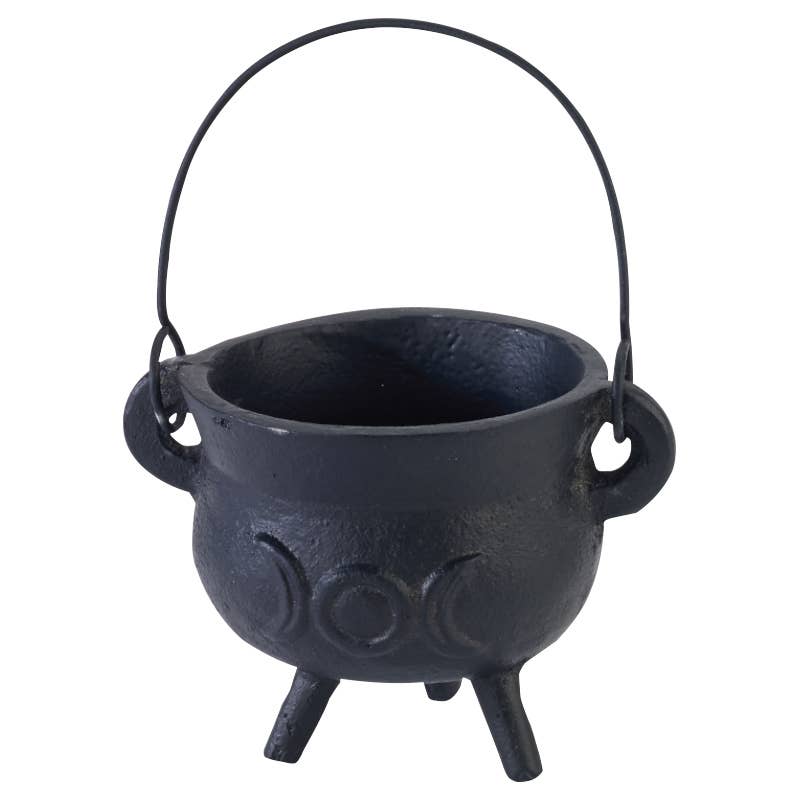 Triple Moon Goddess Cauldron
