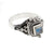 Sterling Silver Square Gemstone Poison Box Locket Ring