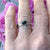 Cat with Black Agate Ring