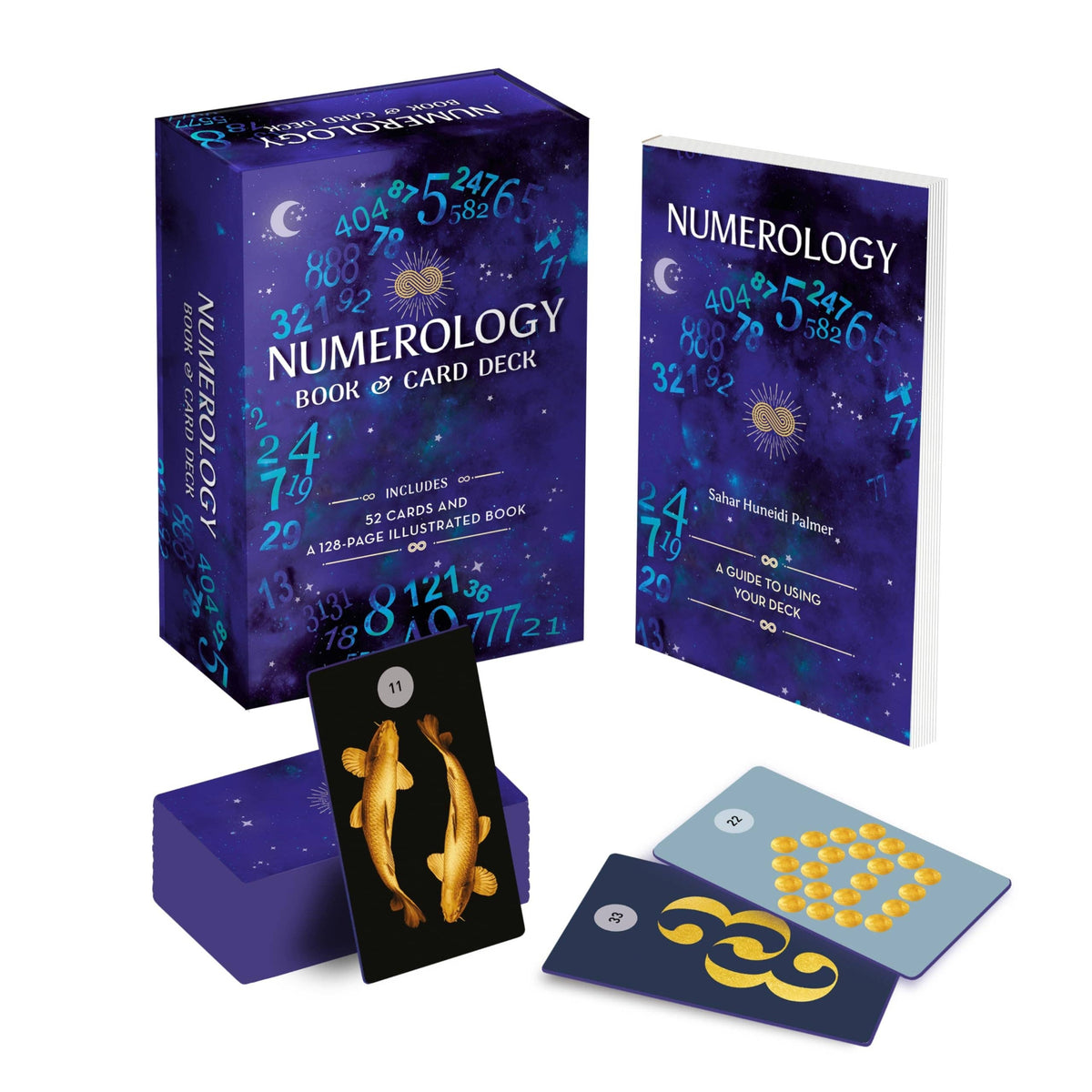 Numerology Book &amp; Card Deck (Arcturus Oracle Kits)