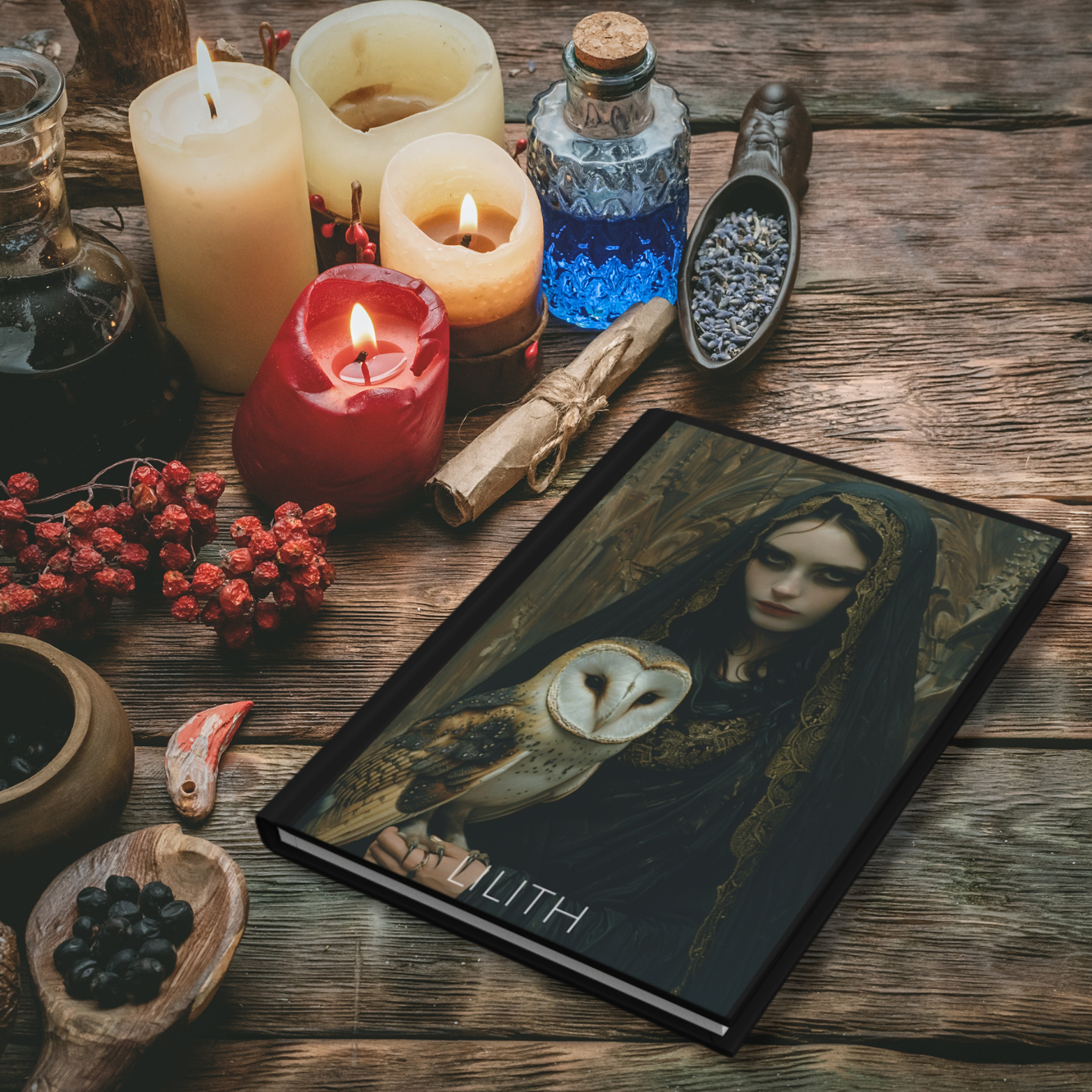 Lilith Goddess Hardcover Journal