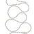 20" length 2mm Sterling Silver Diamond-Cut Rope Chain Necklace