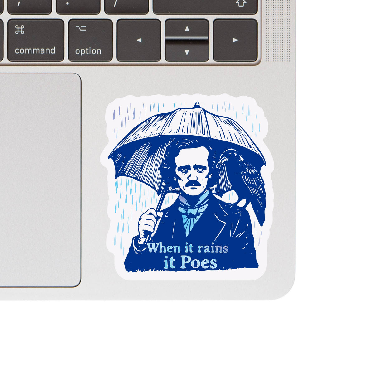 Edgar Allen Poe High Quality Vinyl Sticker
