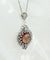 Sterling Silver Filigree Art Alexandrite Gemstone Pendant