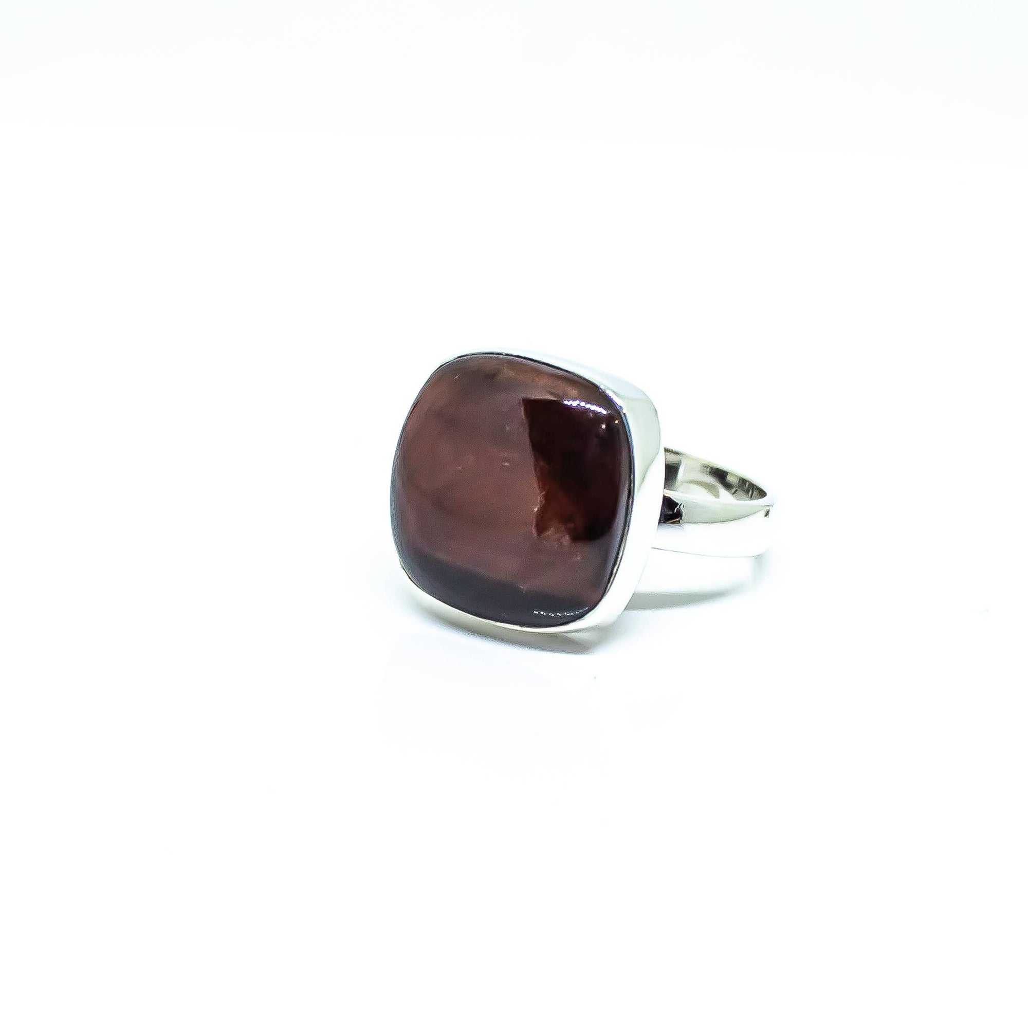 Gemstone Sterling Silver Rings Size 8