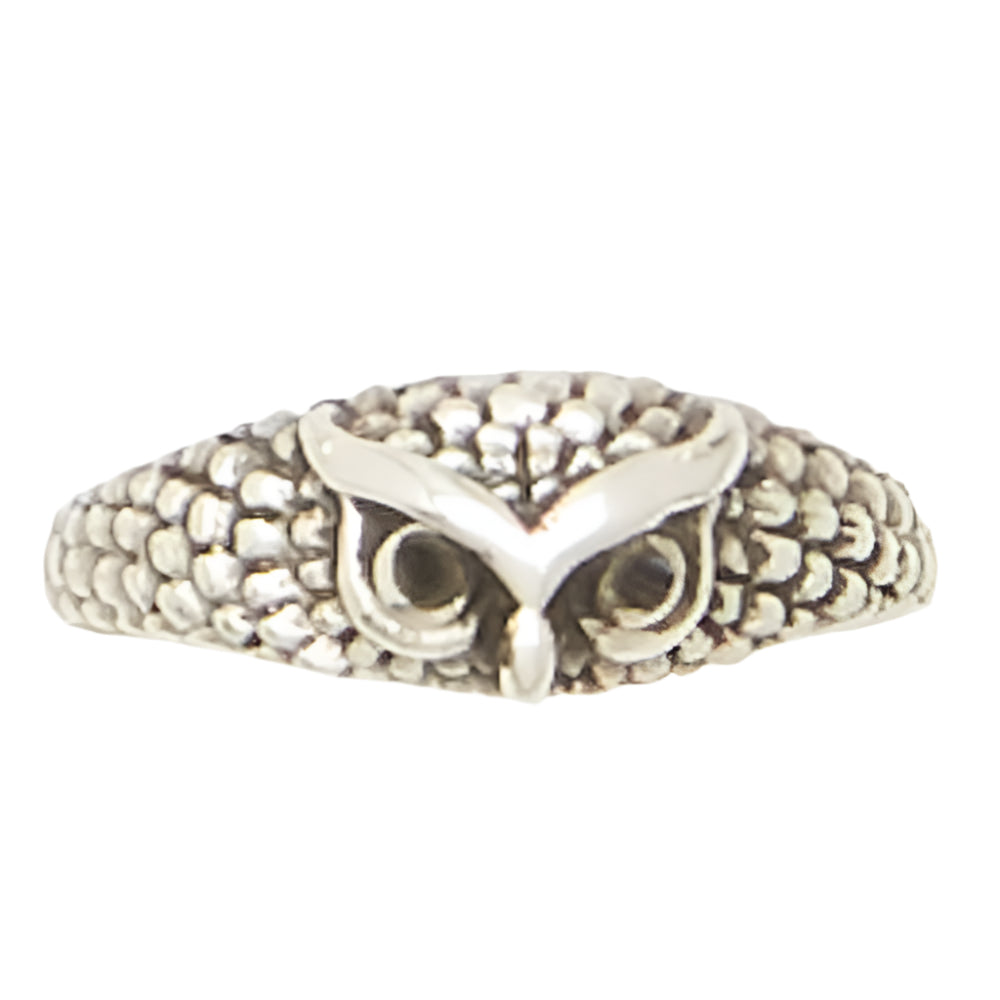 Sterling Silver Ring - Owl