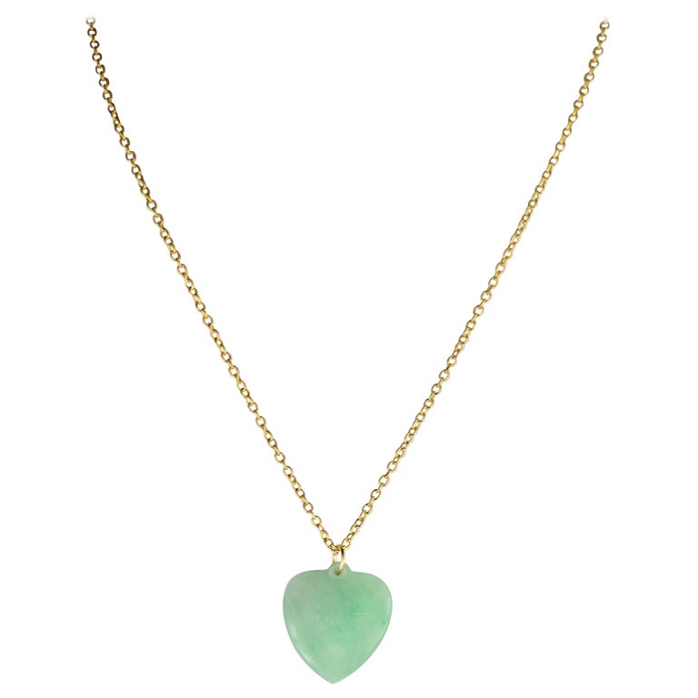 Jade Heart Necklace